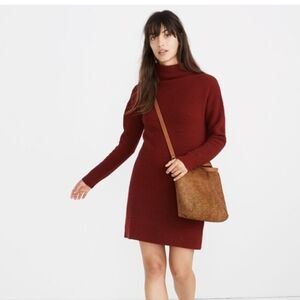 Madewell Wool Skyscraper Sweater Dress 🍁